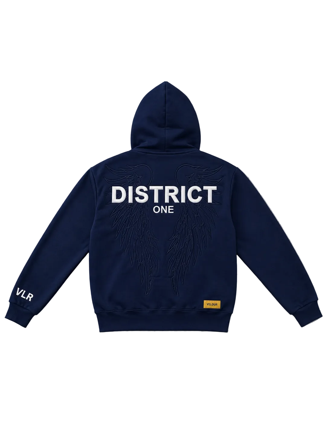 District 1 - Moonlight Blue Zipup Hoodie (PRESALE)